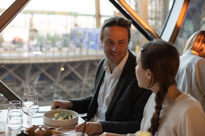 Paris Early Evening Dinner at Eiffel Tower's Madame Brasserie - The Gourmet Menus and Dining Atmosphere