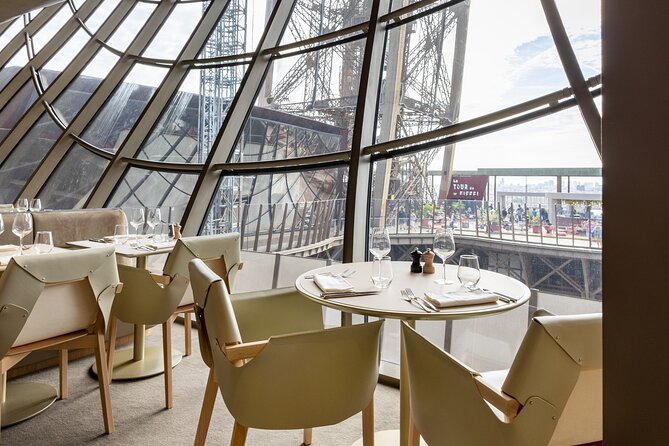 Paris Early Evening Dinner at Eiffel Tower's Madame Brasserie - Perfect for Special Occasions or Unique Sightseeing