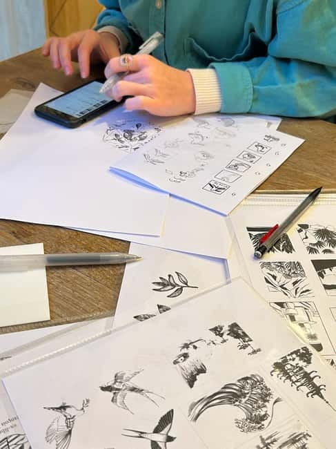 Paris: ex-libris stamp-making and drawing workshop - Final Thoughts on the Paris Ex-Libris Workshop