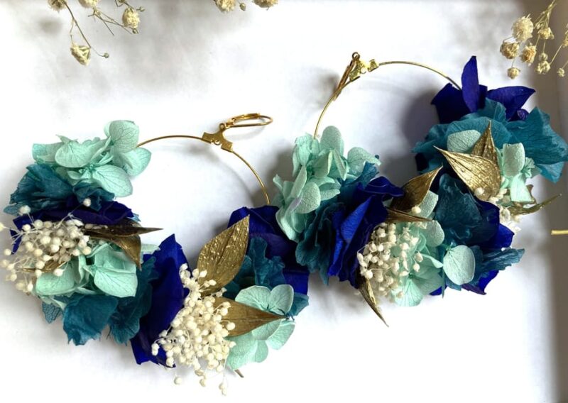 Paris: Floral Earrings workshop - Discover the Joy of Making Your Own Floral Earrings in Paris
