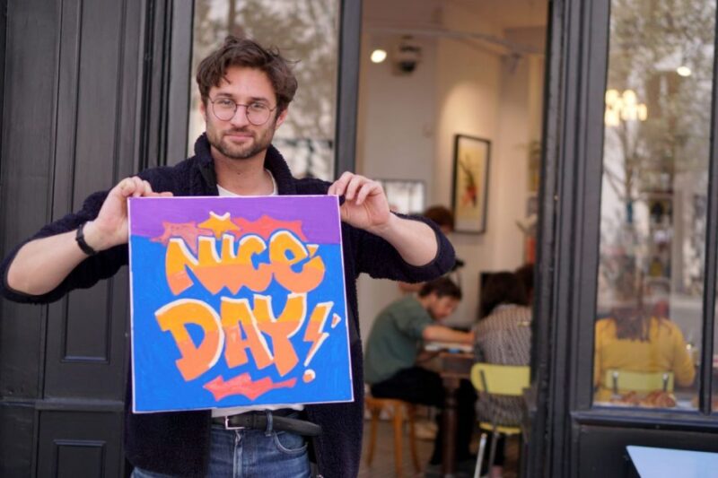 Paris: Graffiti on Canvas Workshop at an Art Studio - Key Points