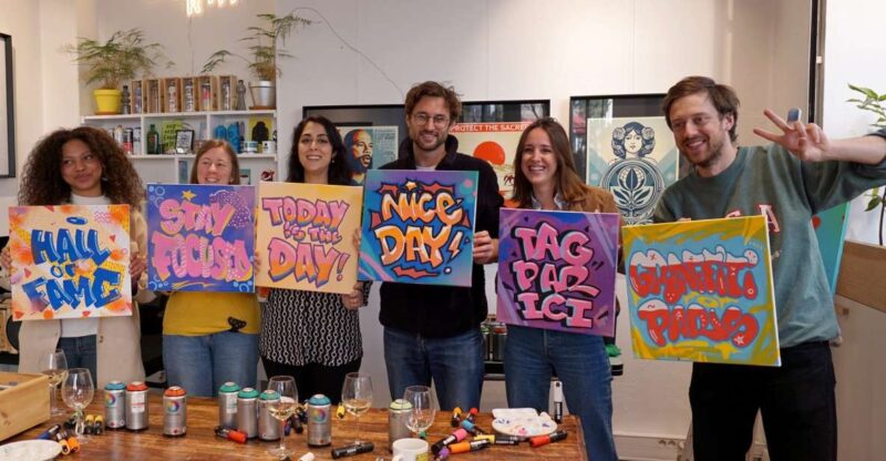 Paris: Graffiti on Canvas Workshop at an Art Studio - Logistics: Meeting Point and Accessibility