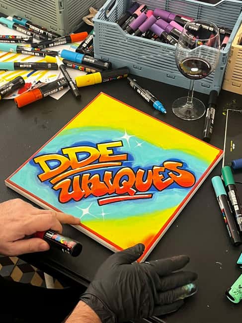 Paris: Graffiti on Canvas Workshop at an Art Studio - Who Will Enjoy This Creative Workshop