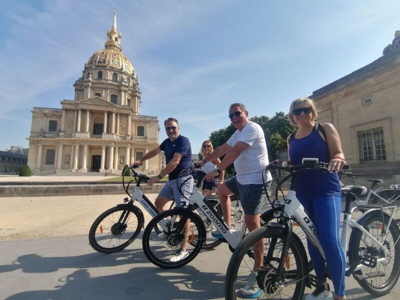 Paris: Guided Private E-bike Sightseeing Tour - Starting Point: The Tour Begins at Go Go Tours Office