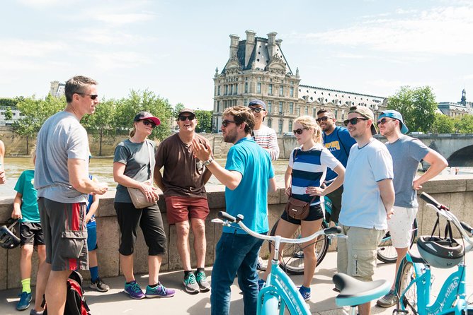 Paris Highlights Bike Tour: Eiffel Tower, Louvre and Notre-Dame - Exploring the Eiffel Tower from the Bike