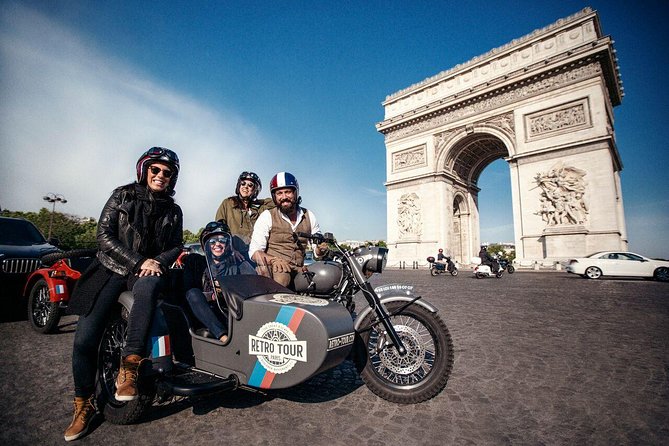 Paris Highlights city tour on a vintage Sidecar Motorcycle - Exploring Les Invalides and the Parisian Museums