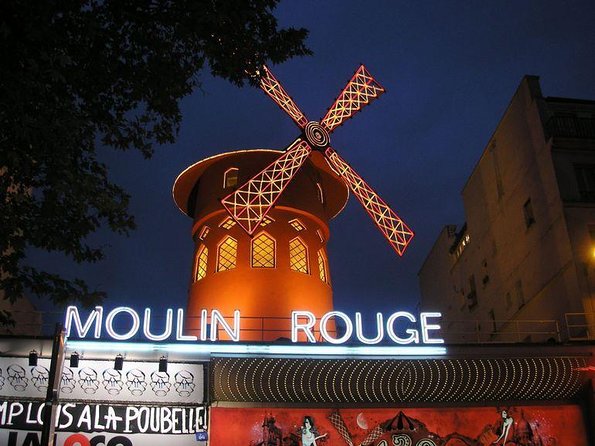 Paris Illuminations Tour with Moulin Rouge Show and Cruise Option - Key Points