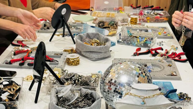Paris: Jewelry Making Upcycling Workshop - Key Points