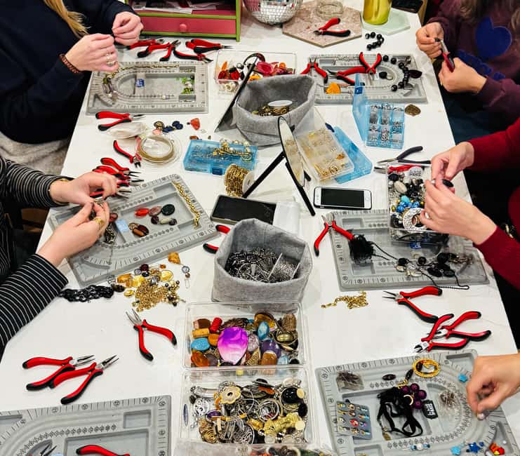 Paris: Jewelry Making Upcycling Workshop - Frequently Asked Questions