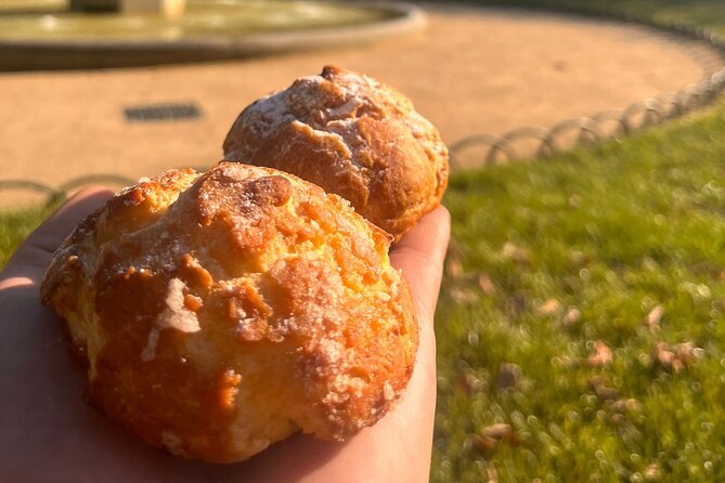 Paris Le Marais Food Tour  Full French Meal by Do Eat Better - Enjoying French Choux at Maison de Victor Hugo