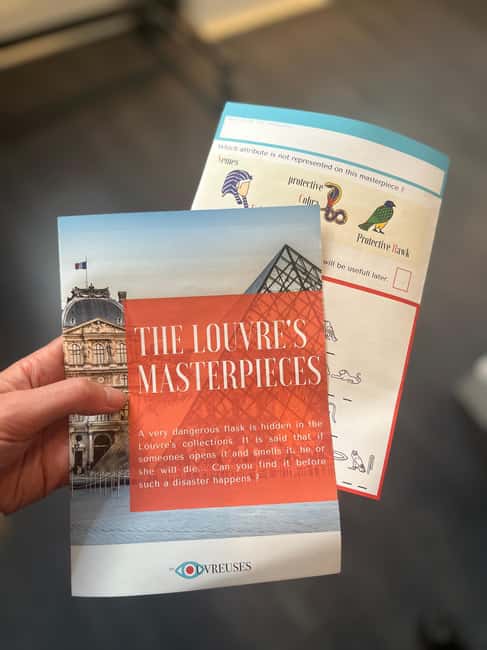 Paris Louvre : Private Treasure Hunt for Families or groups - Discover the Louvre with a Private Treasure Hunt for Families and Small Groups