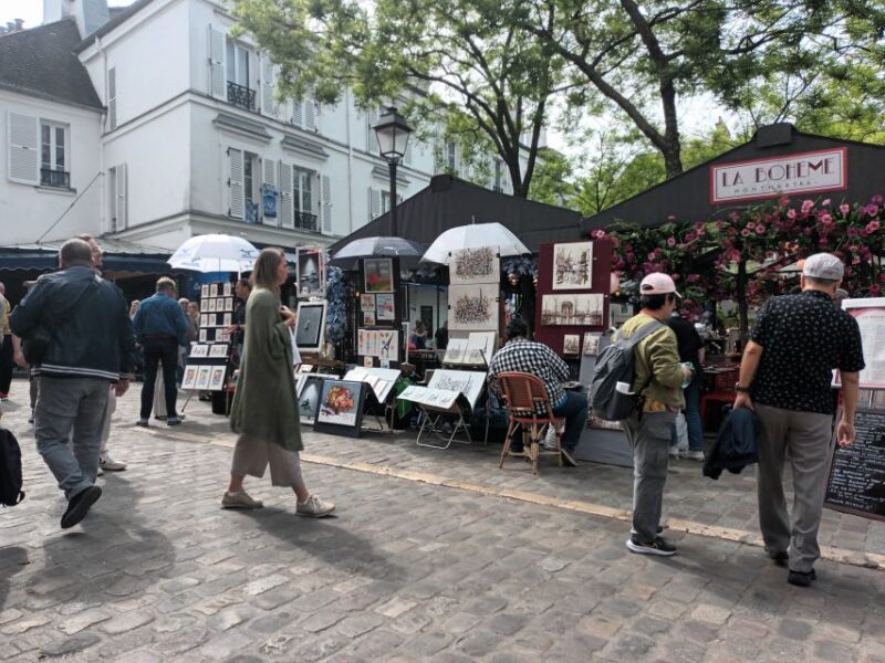 Paris: Montmartre Small Group Guided Walking Tour - Artistic Heritage at Place du Tertre