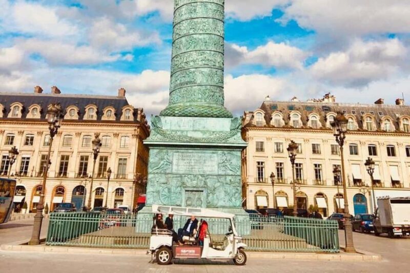 Paris: Most Iconic Monuments Guided Tour by Tuk Tuk - Starting Point at Place Vauban Near Dome des Invalides