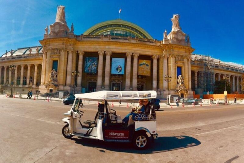 Paris: Most Iconic Monuments Guided Tour by Tuk Tuk - The Opéra Garnier and Place Vendôme Highlights