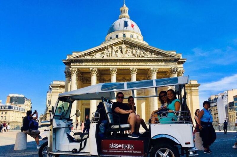Paris: Most Iconic Monuments Guided Tour by Tuk Tuk - Louvres Carrousel and Artistic Treasures