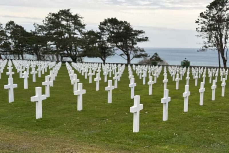 Paris: Normandy D-Day Beaches Guided Tour by Train - Lunch Break Along the Coast (Cost Not Included)
