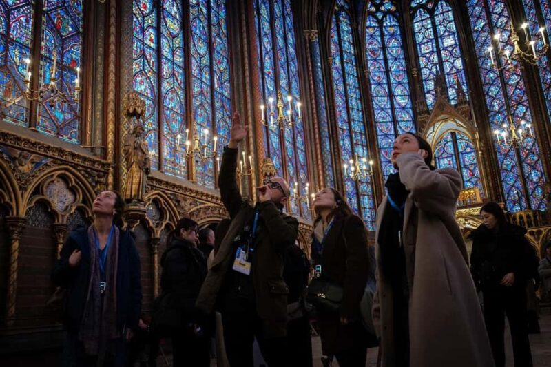 Paris: Notre-Dame Cathedral and Sainte-Chapelle Guided Tour - Sainte-Chapelle: Built for Royal Relics and Stunning Windows