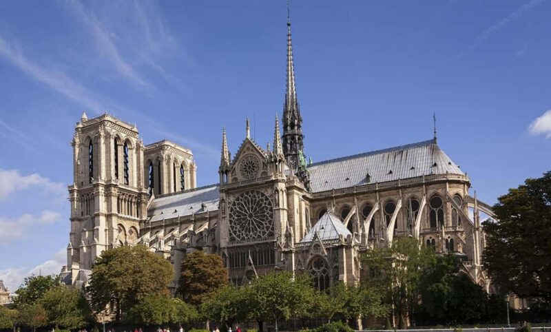Paris: Notre Dame Exterior Guided Tour with Free Entry - Key Points