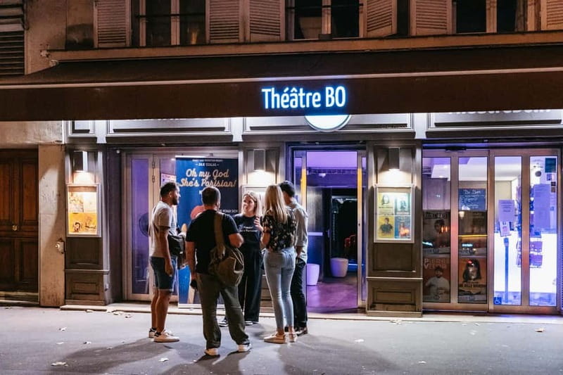 Paris: Oh My God She's Parisian! English Comedy Show - The Venue: Theatre Bo Saint-Martin in Central Paris