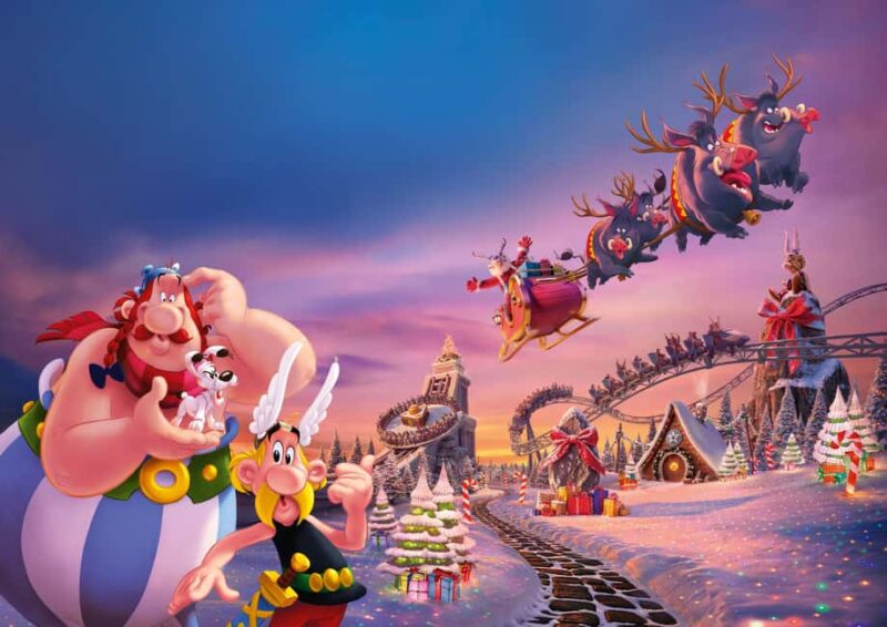 Paris: Parc Astérix 1-Day Ticket - Festive Activities and Christmas Celebrations