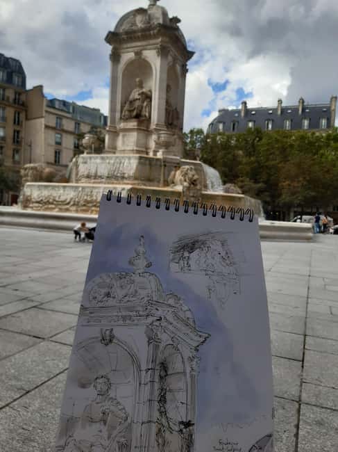 Paris: Plein Air Sketching Course, Drawing & Watercolor - Discover Paris Through Art with Pauline Fraisses Plein Air Sketching Course