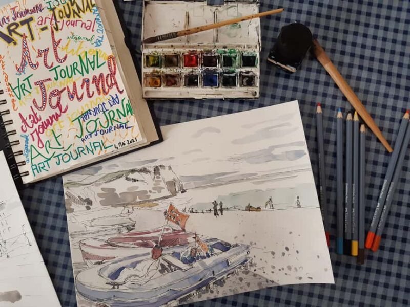 Paris: Plein Air Sketching Course, Drawing & Watercolor - Key Points