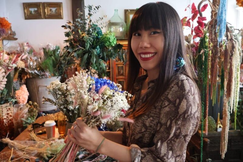 Paris: Preserved Flower Arrangement Workshop - Final Thoughts on the Preserved Flower Arrangement Workshop