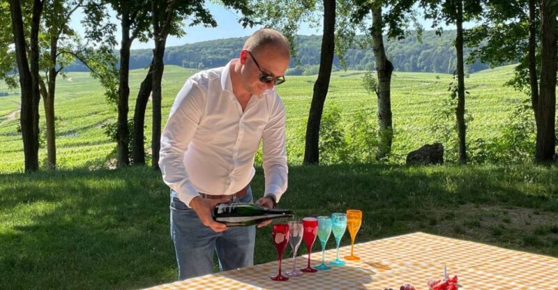 Paris: Private Epernay Trip with Champagne Vineyard Tastings - Visiting the Champagne Producer and Vineyard