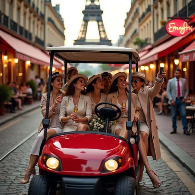 Paris: Private Golf Cart Tour with Local Guide - Key Points