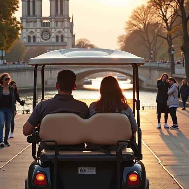 Paris: Private Golf Cart Tour with Local Guide - Trocadéro and the Eiffel Tower Photos from the Best Vantage Point