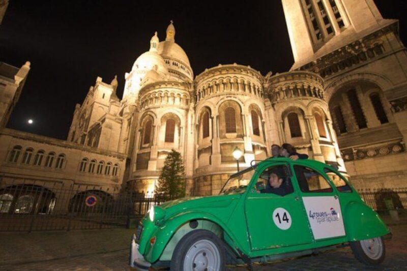 Paris: Private Guided City Tour at Night in Citroën 2CV - Exploring Paris’s Nighttime Landmarks in a Vintage Car