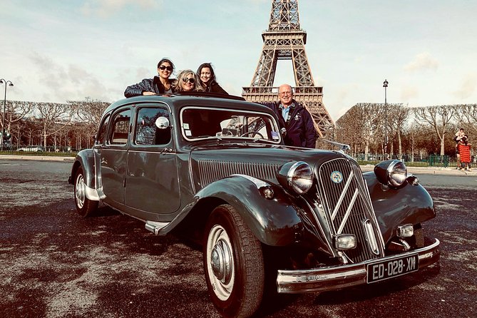 Paris Private Guided Tour in a Vintage Car with Driver - Discovering the Latin Quarter and Historic Sites