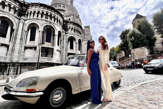Paris Private Guided Tour in a Vintage Open Top French Car - Artistic and Romantic Spots in Montmartre
