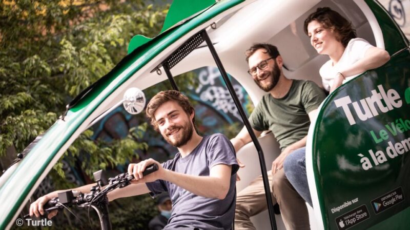 Paris : Private guided tour Rickshaw bike - Saint-Germain - Discovering Saint-Sulpice and Saint-Germain-des-Prés