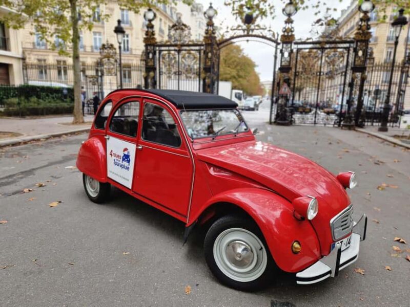 Paris: Private little-known places tour in Citroën 2CV 2h - Discover Paris’s Secret Corners in a Vintage Citroën 2CV