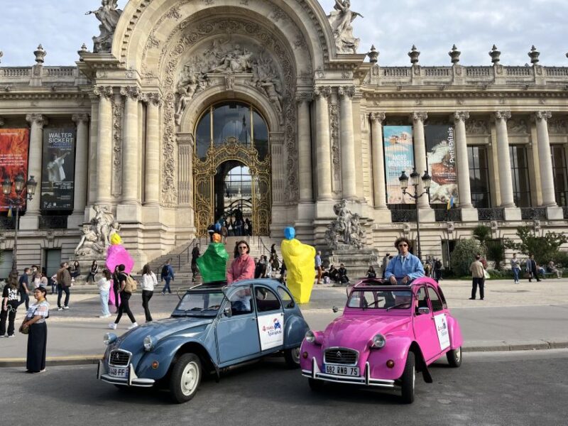 Paris: Private Sightseeing Tour in Citroën 2CV - The Charm of a Vintage French Car in the Heart of Paris