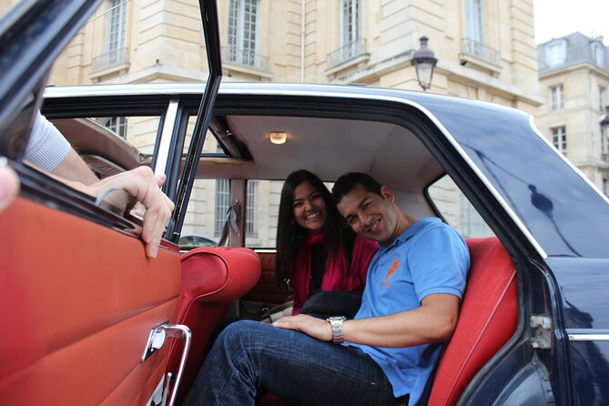Paris Private Tour by Vintage Car with Wine Tasting - Flexibility and Booking Details