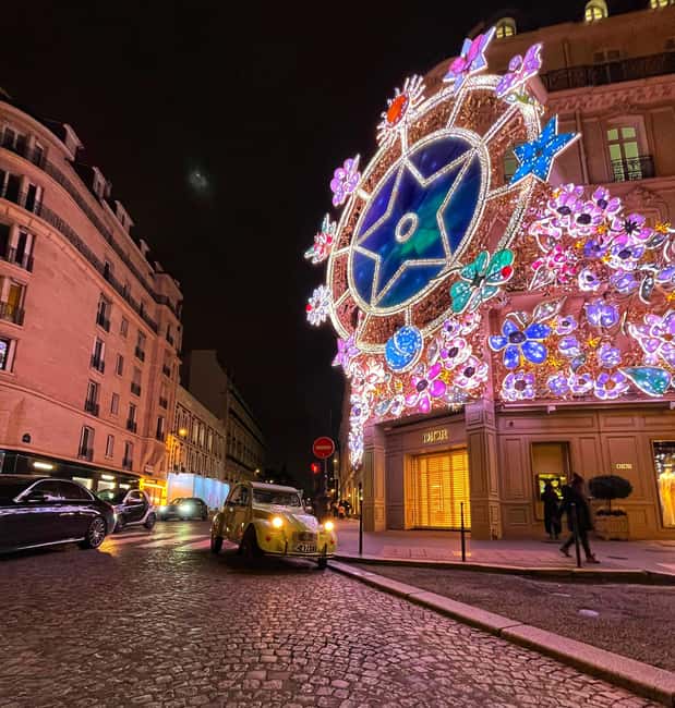 Paris: Private Tour in a Vintage 2CV Night/Day Champagne Option - Key Points