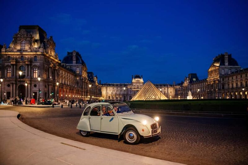 Paris: Private Tour in a Vintage 2CV Night/Day Champagne Option - What to Expect During the Ride