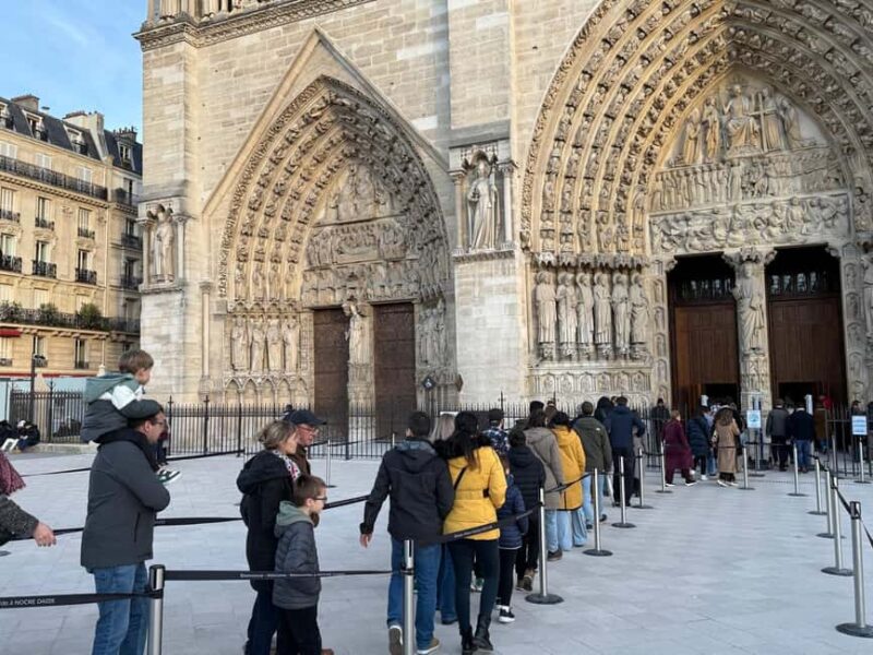 Paris: Private Walking Tour with Notre Dame Medal - Exclusions and Booking Flexibility