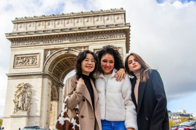 Paris: Professional Photoshoot at the Arc de Triomphe - Timing and Pace of the Photoshoot