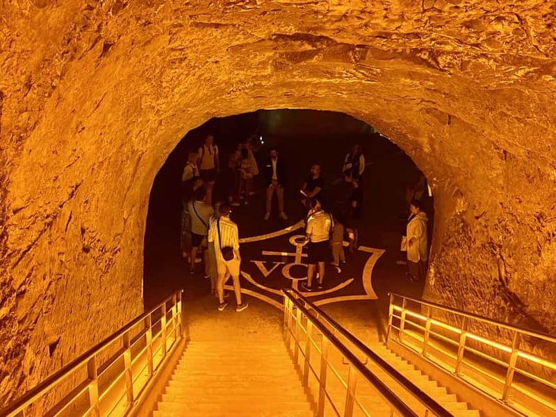 Paris: Ruinart and Veuve Clicquot Champagne Tour by Mercedes - Guided Tour at Ruinarts Historic Cellars