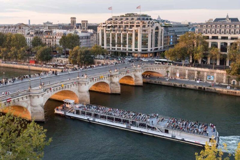 Paris : Scenic Cruise on the Seine River with Champagne - The Experience Provider’s Heritage and Service