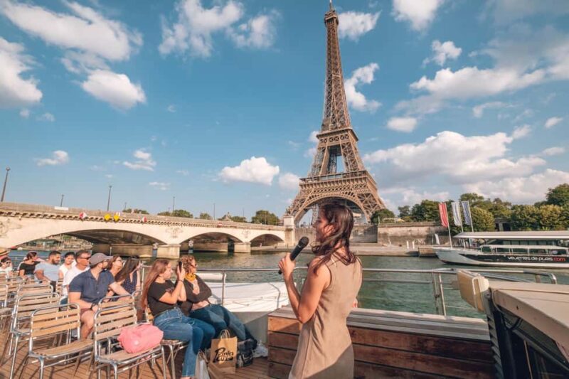 Paris: Seine River Cruise with Champagne from Eiffel Tower - The Scenic Route on the Seine