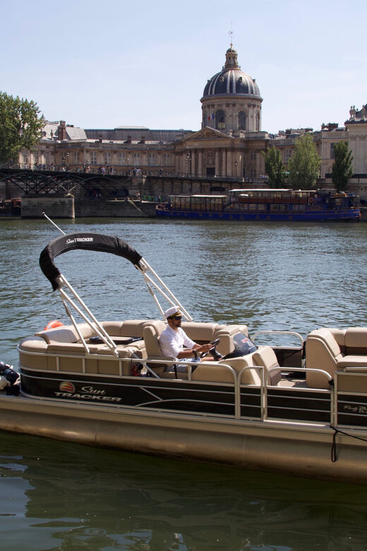 Paris: Seine River Private Guided Pontoon Boat Cruise - Meeting Point and Logistics