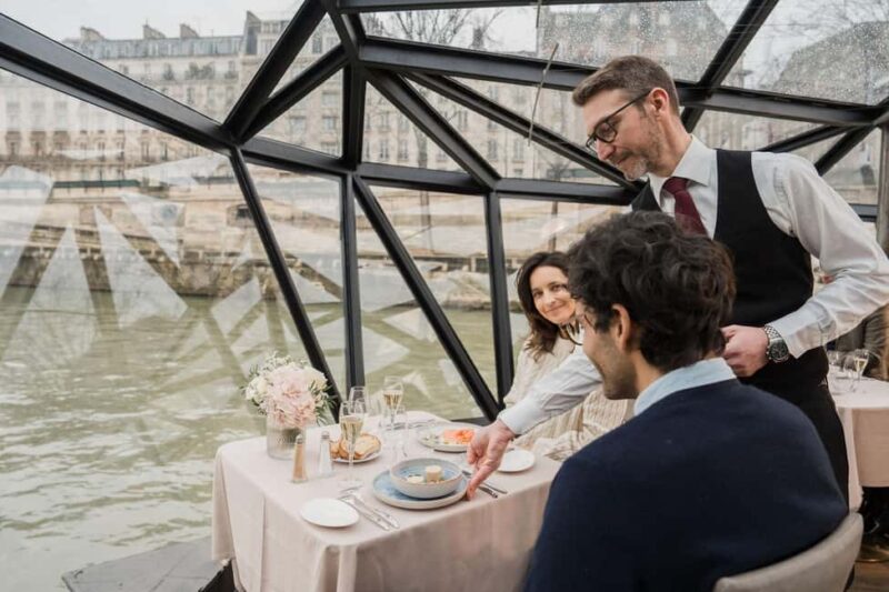 Paris: Sightseeing Cruise on the Seine with 3-Course Lunch - Convenient Central Location Near Alma Bridge and Alexandre III
