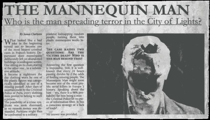 Paris: "The Live Thriller" Hunt down a Serial Killer - Realistic, Dark Atmosphere Praised in Reviews