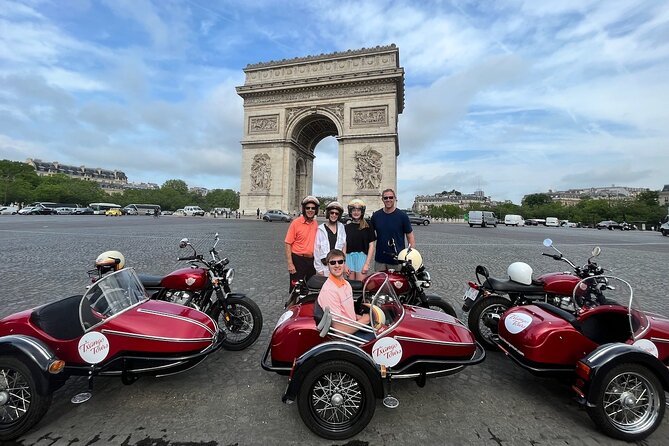 Paris The Ultimate Monuments Experience Private Sidecar Tour - Exploring the Arc de Triomphe and Napoleon’s Legacy