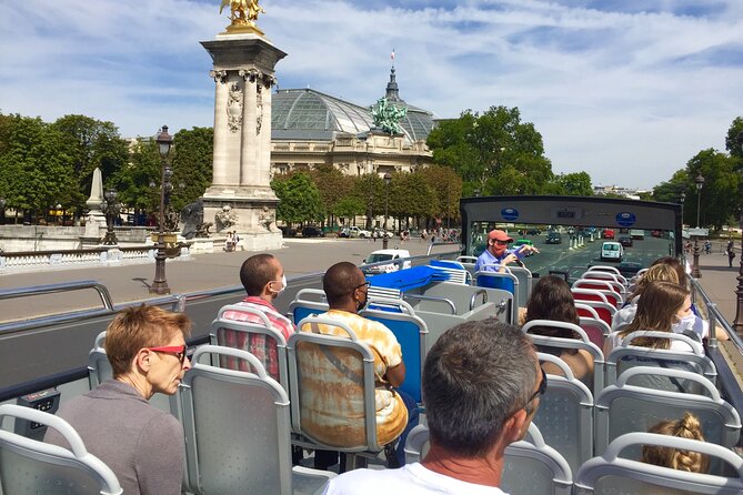 Paris Tootbus Hop-On Hop-Off Bus Tour with Optional Cruise - The Experience for Families and Groups