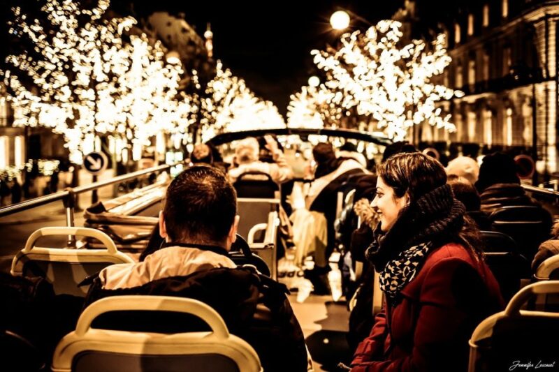 Paris: Tootbus Open-Top Christmas Bus Tour - Start at the Heart of Paris: Meeting Point and Schedule